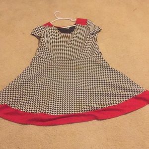 Houndstooth dress